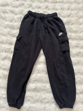 Nike Black Cargo Jogger Sweatpants